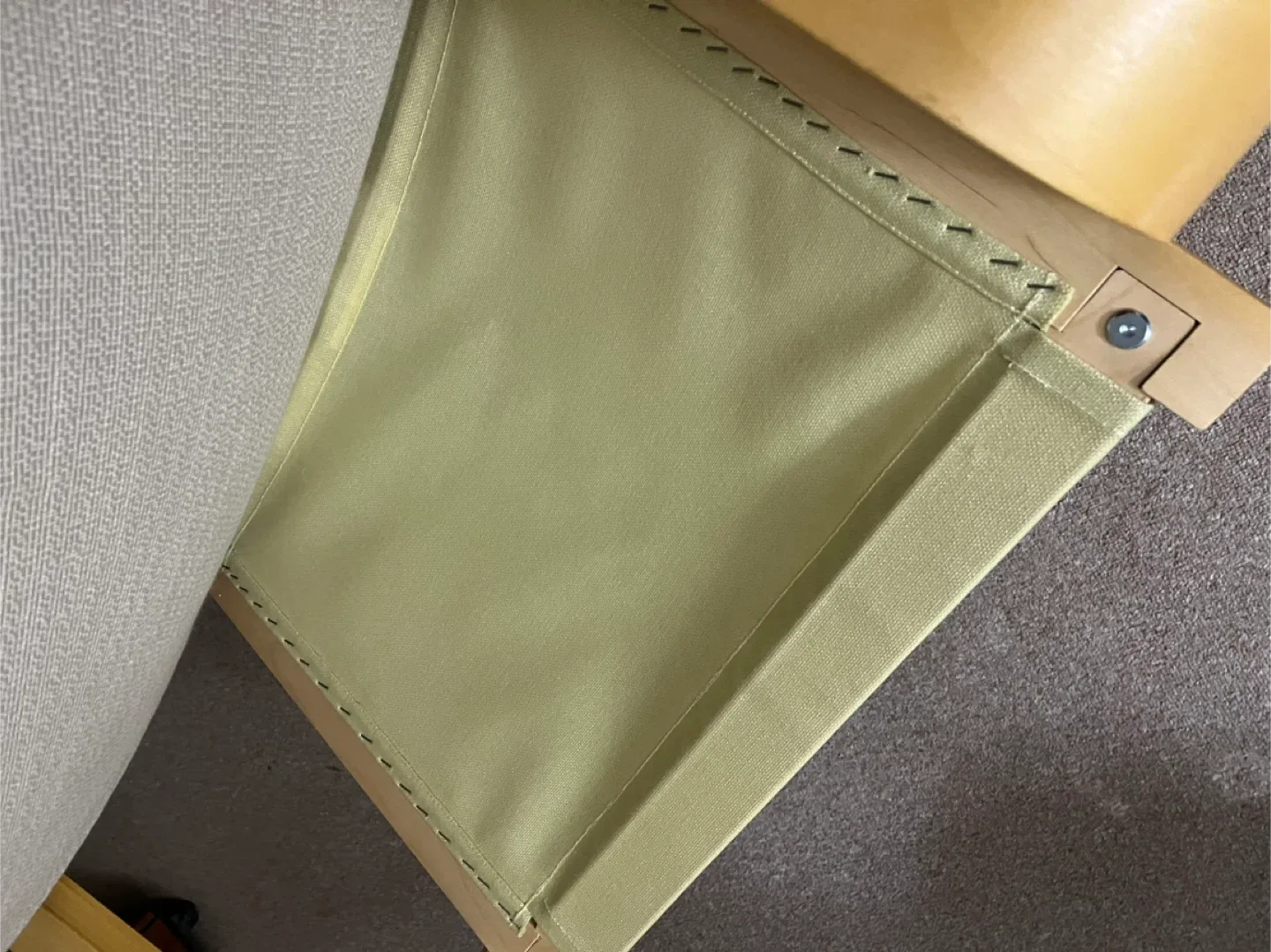 IKEA Poang Arm Chair with Footstool image indicator(2)