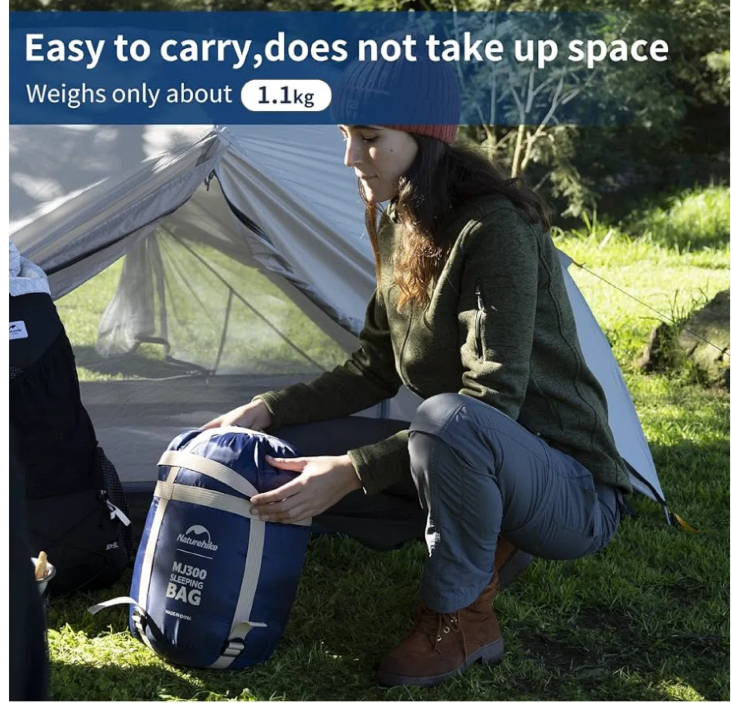 Naturehike MJ300 Sleeping Bag - Blue image indicator(6)