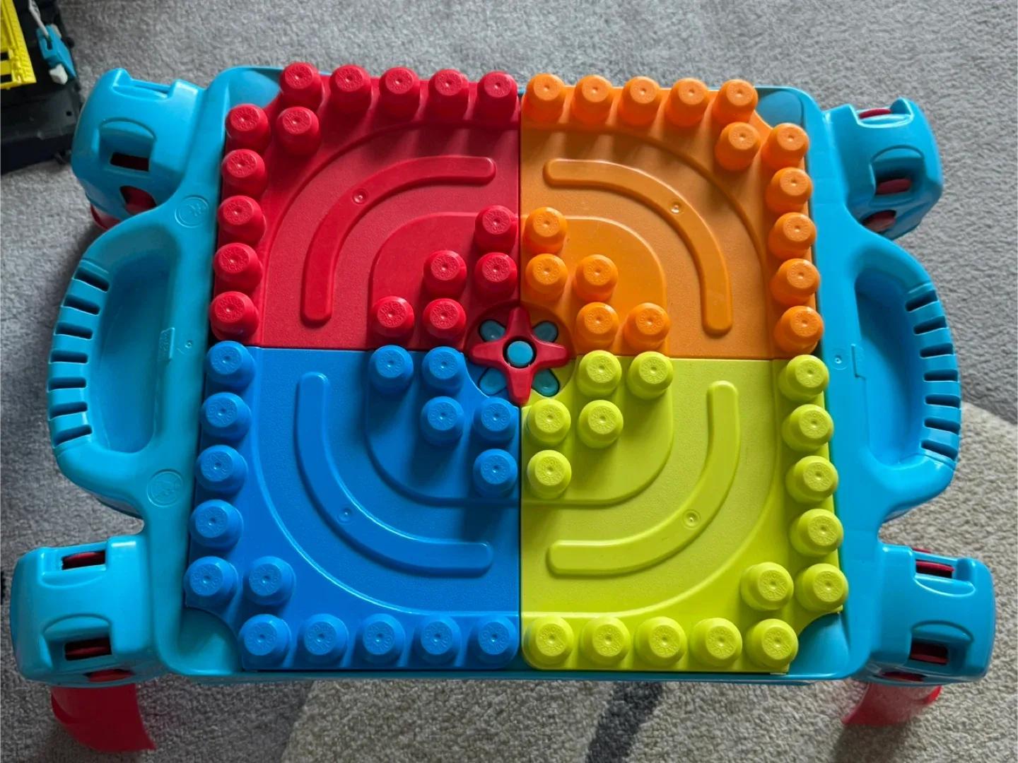 Mega Blocks Table with Blocks