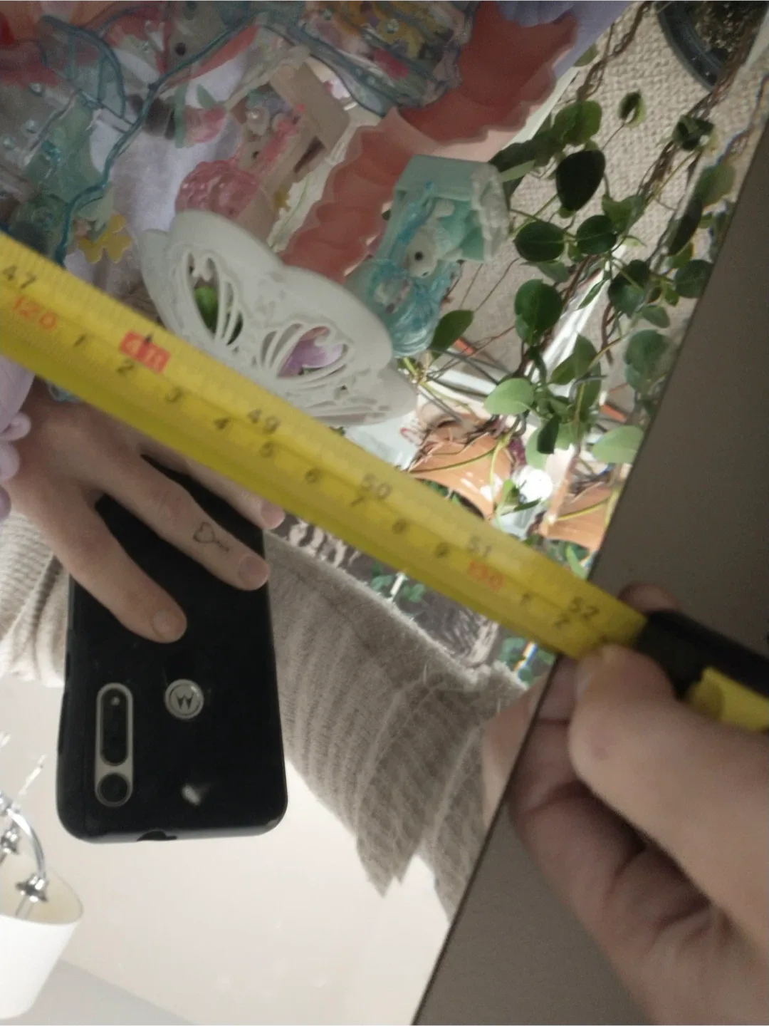 Large crystal Wall Mirror image indicator(3)