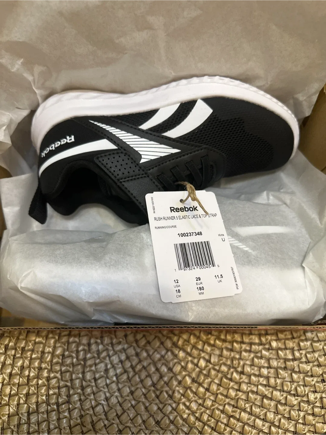 Reebok Rush Runner 5 Kids Size 12 image indicator(3)