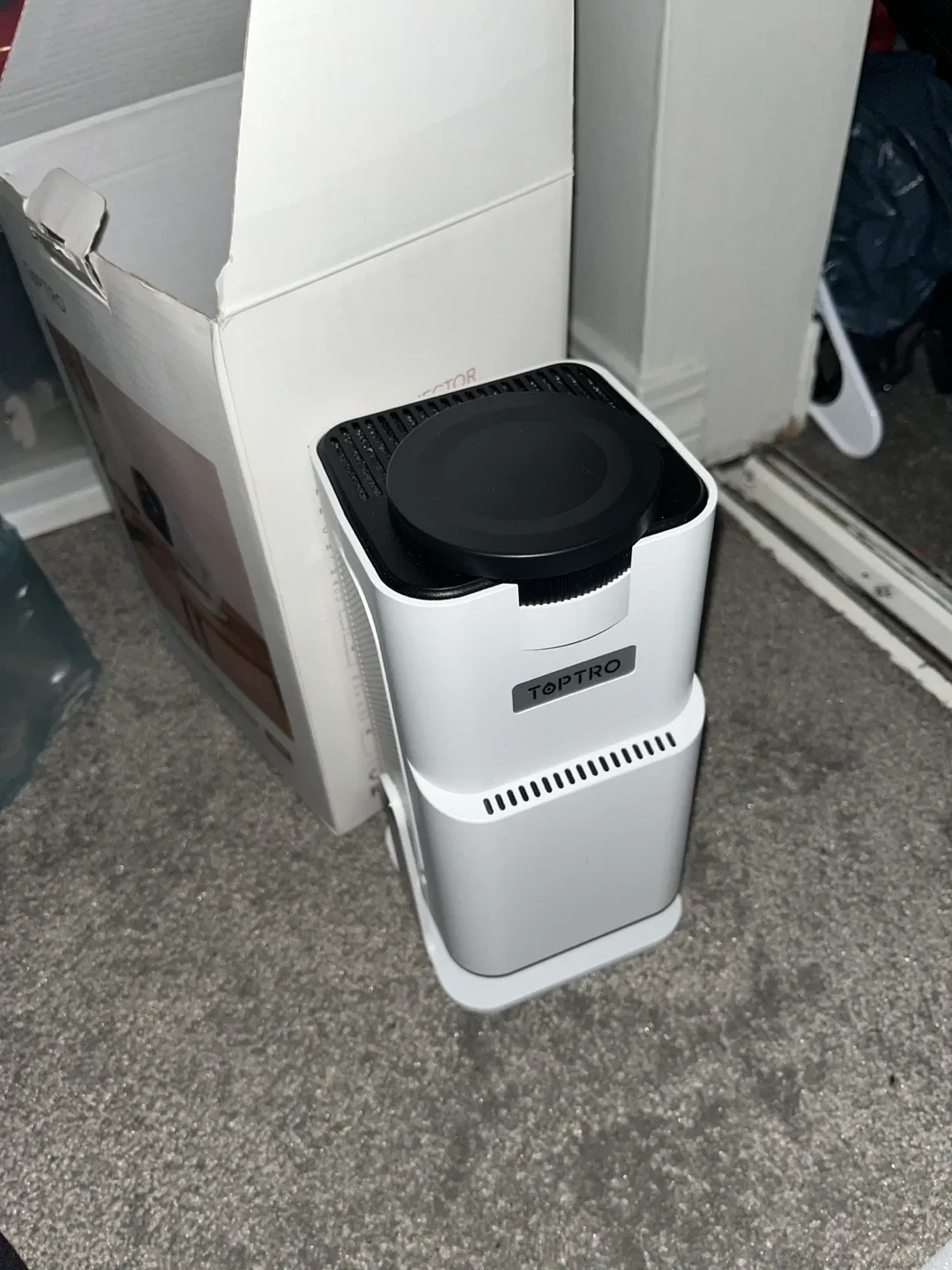 TOPTRO TR27 Video Projector - White