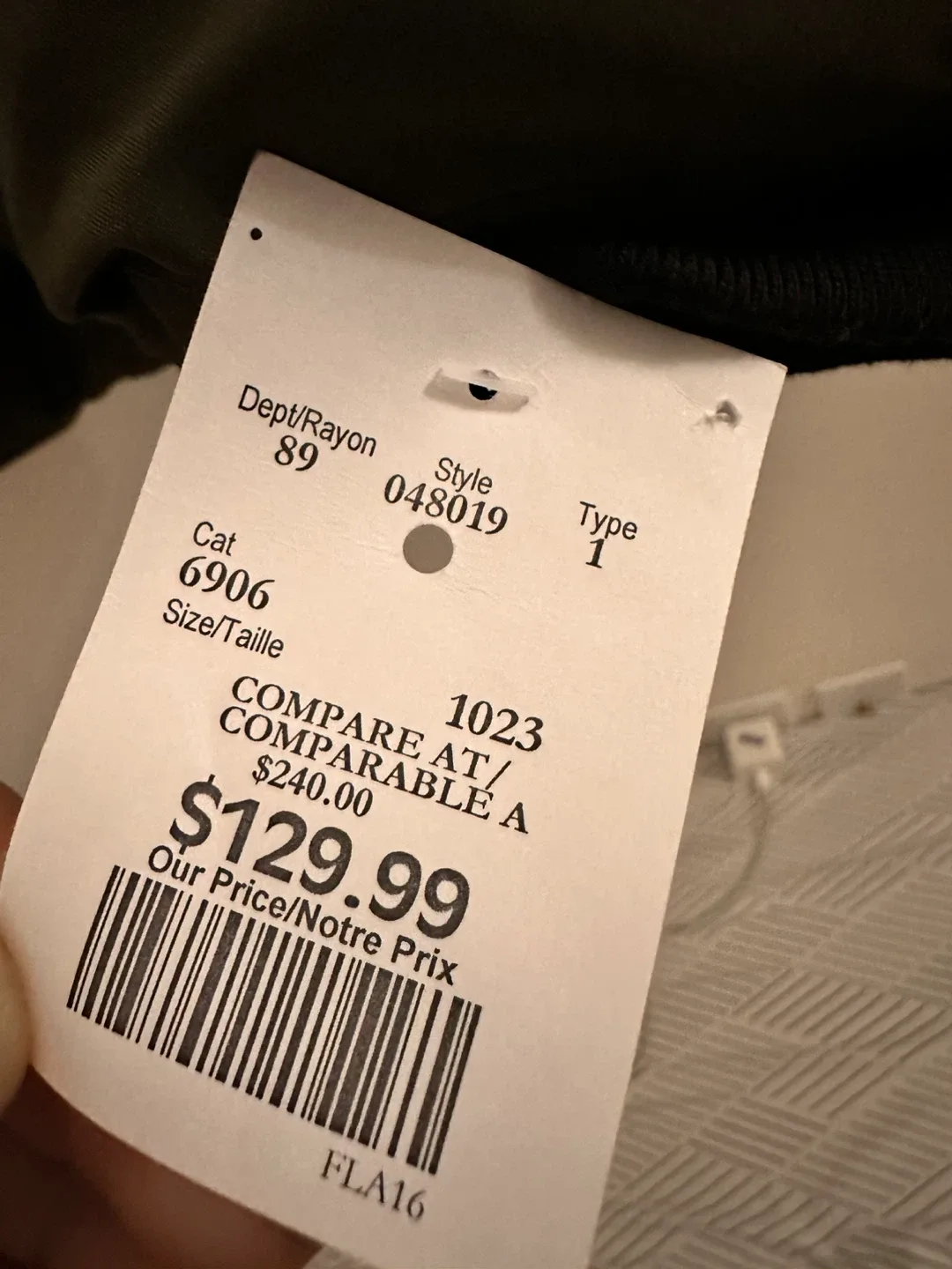 Men's Puffer Jacket - Olive Green image indicator(3)