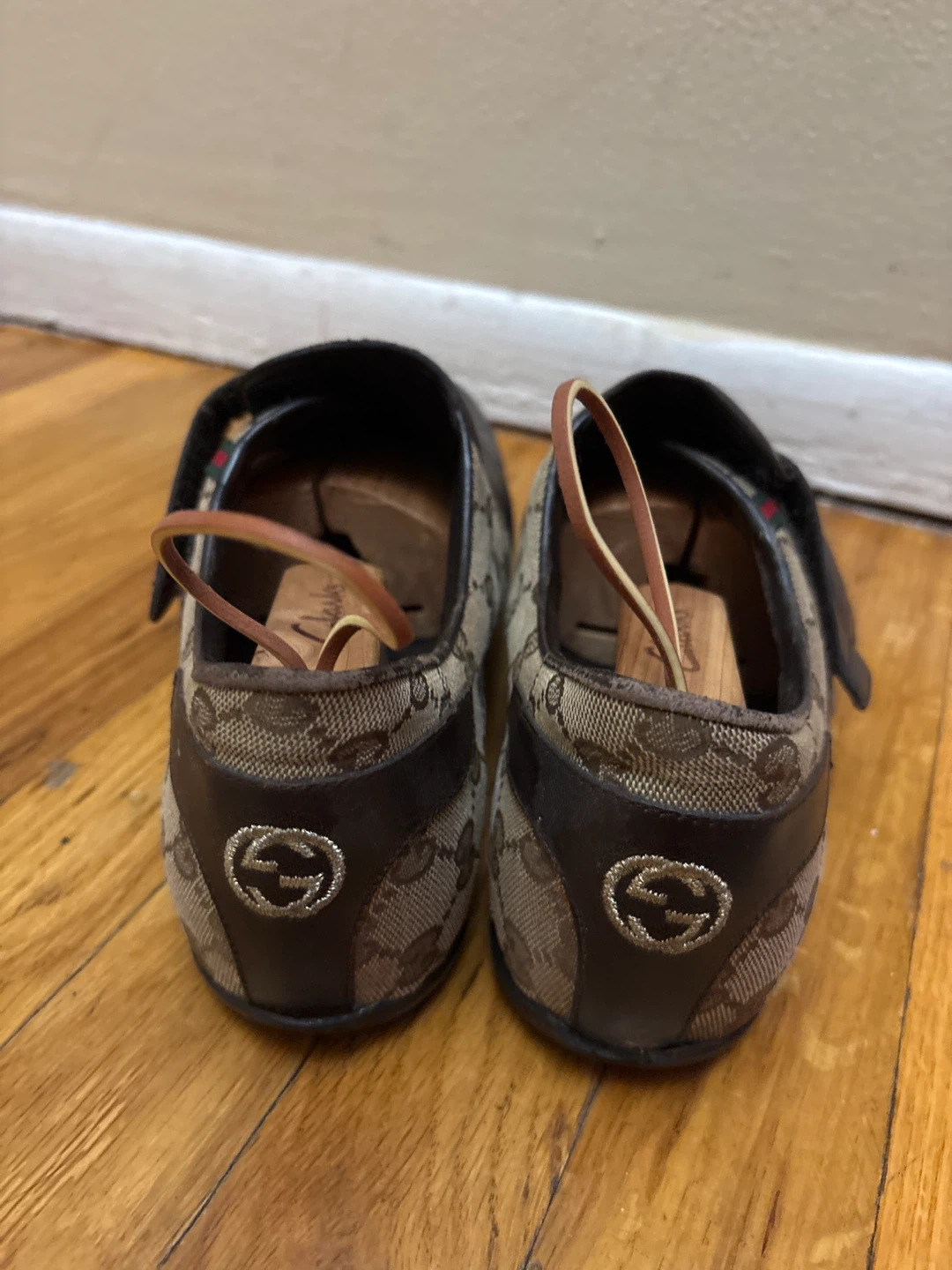 Gucci Brown Leather Sneakers - photo 4