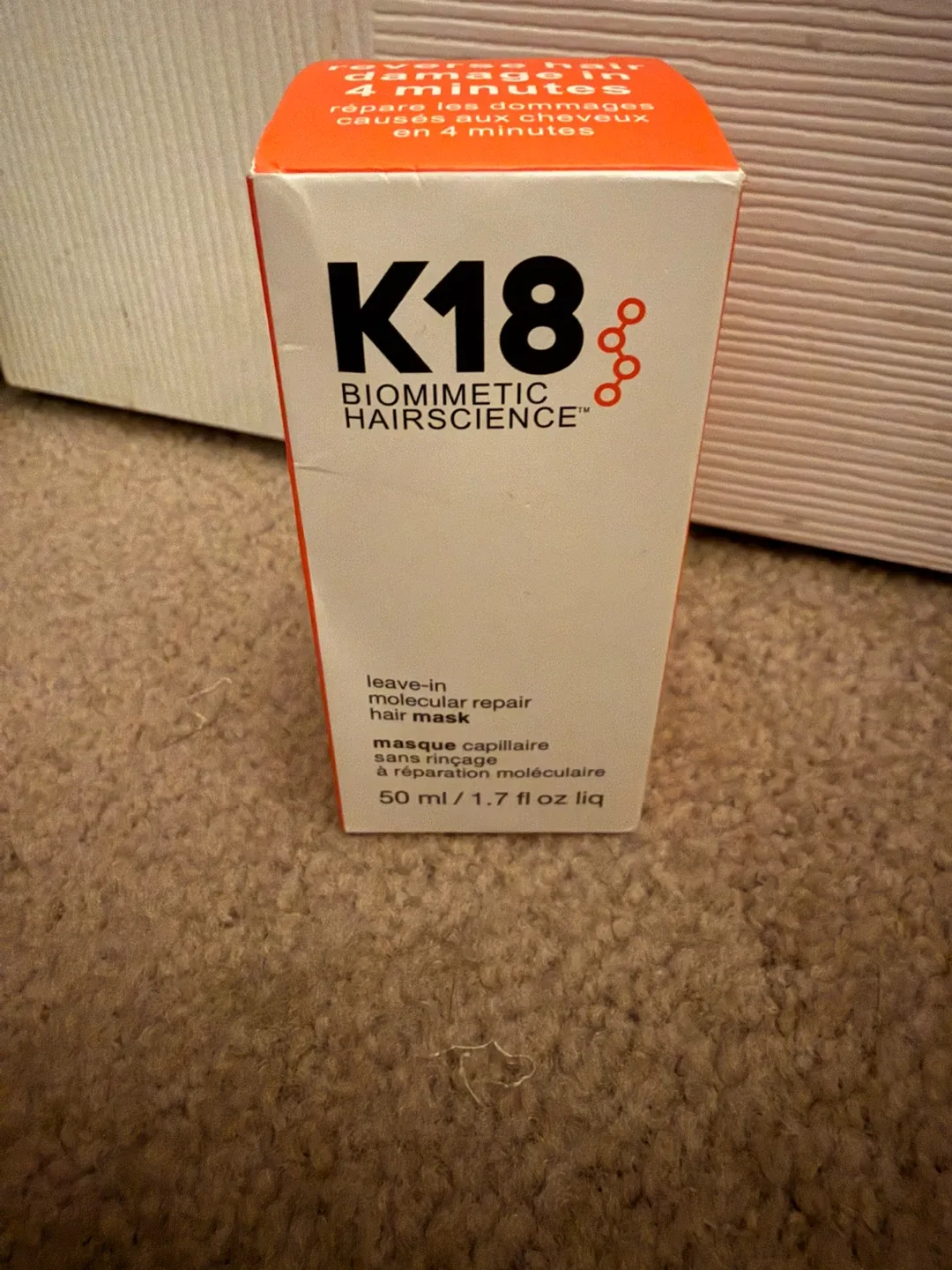 New K18 Leave-In Molecular Repair Hair Mask (50ml)