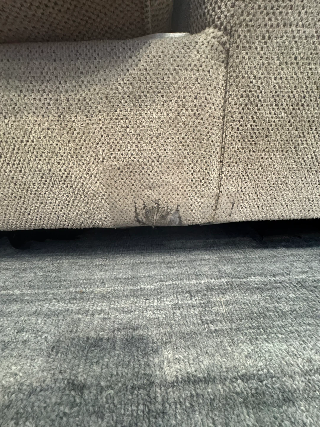 Large Sectional Sofa - Light Gray - photo 4