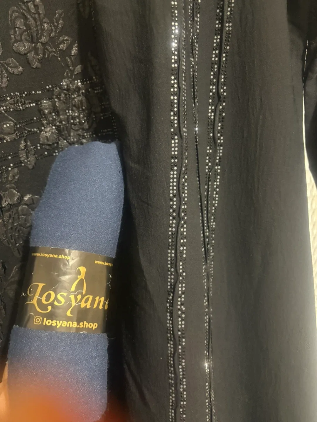 Losyana Black Abaya Dress image indicator(3)