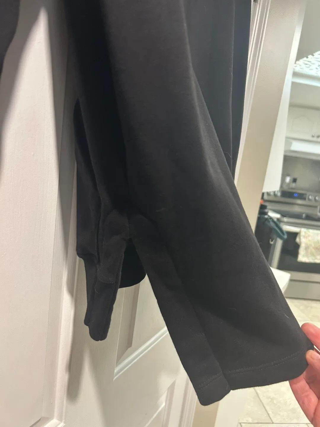 Burberry check-pattern zip-up hoodie image indicator(3)