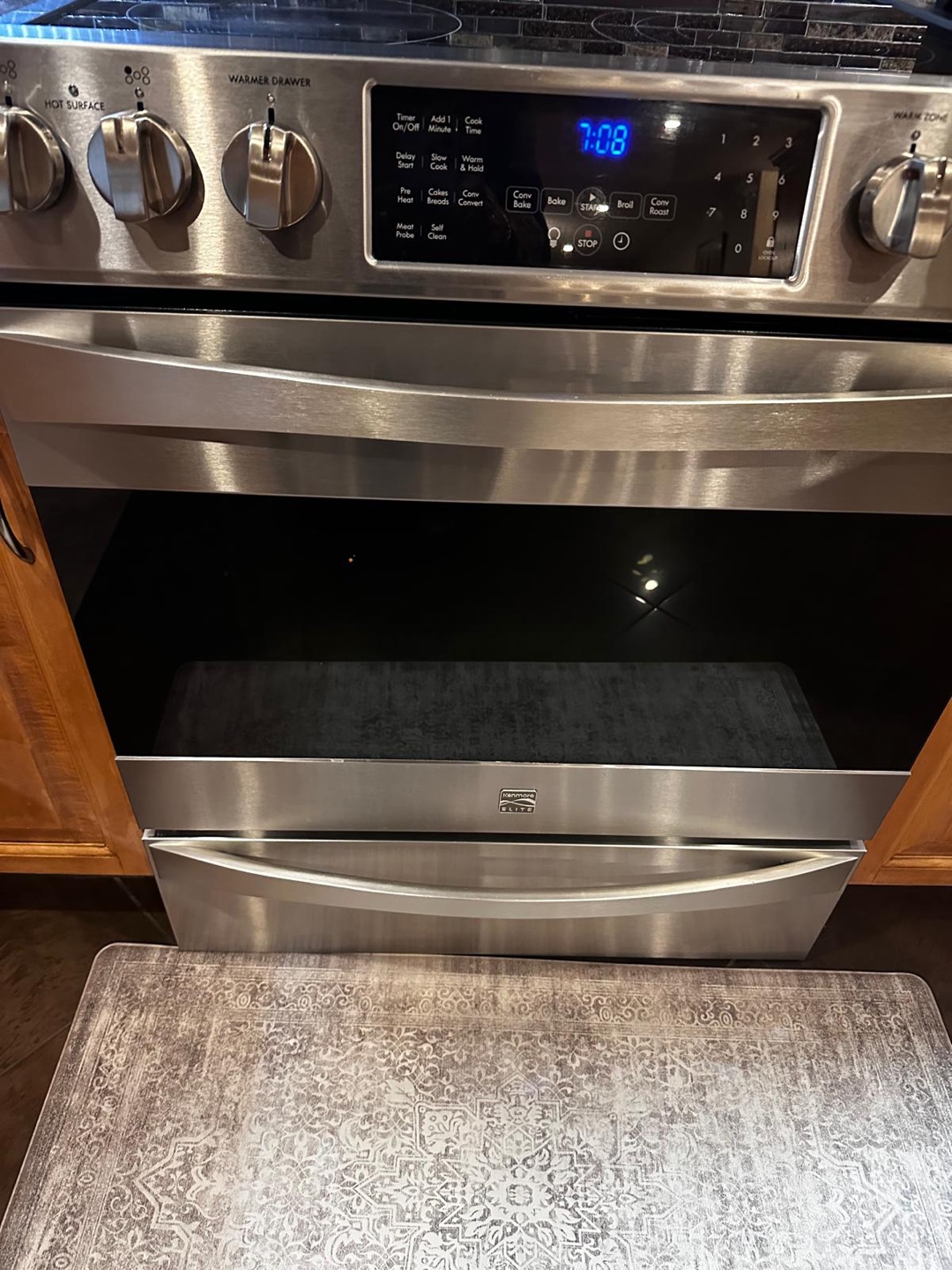 Kenmore Elite Stainless Steel Oven