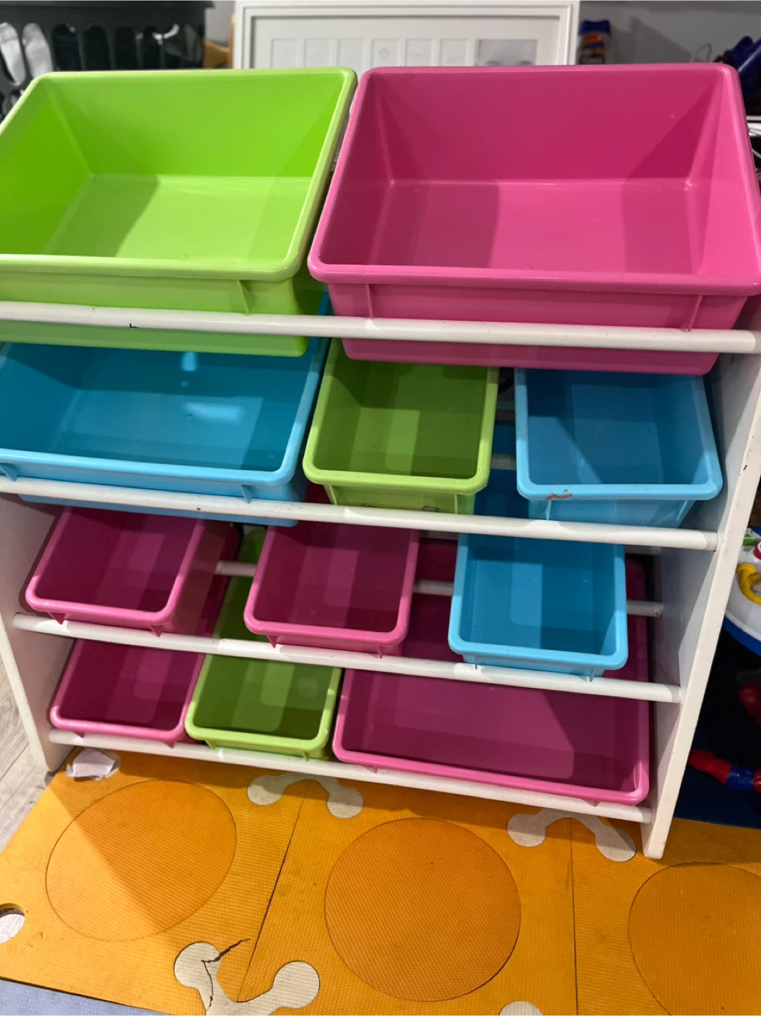Kids Toy Storage Organizer with Bins