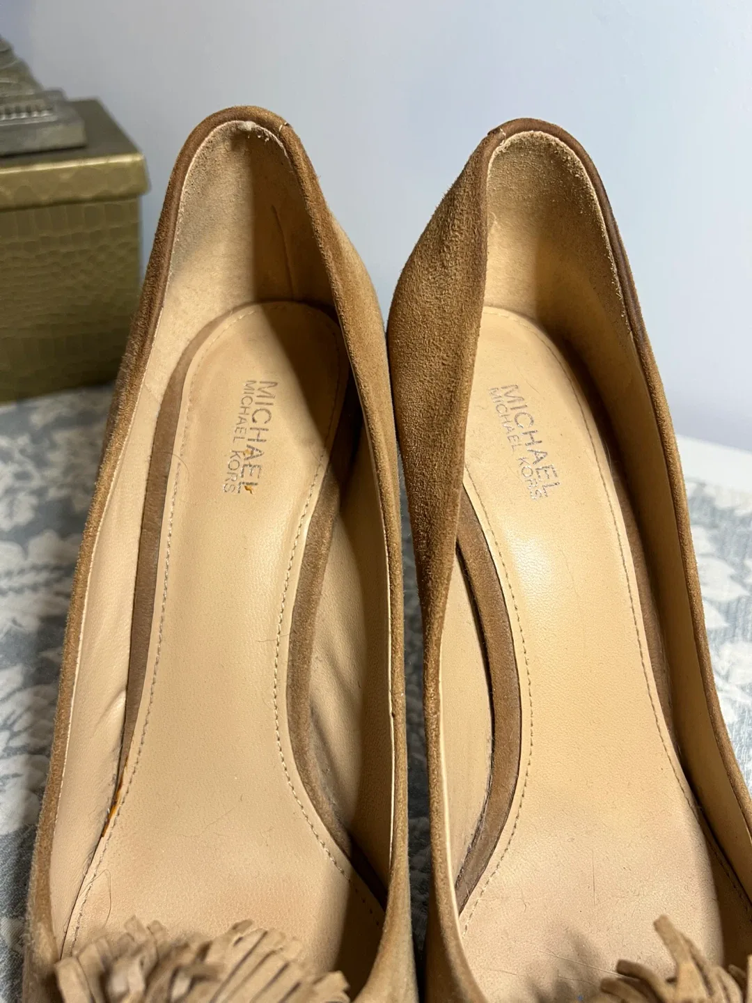 Michael Kors Brown Heels - Size 8.5 image indicator(3)