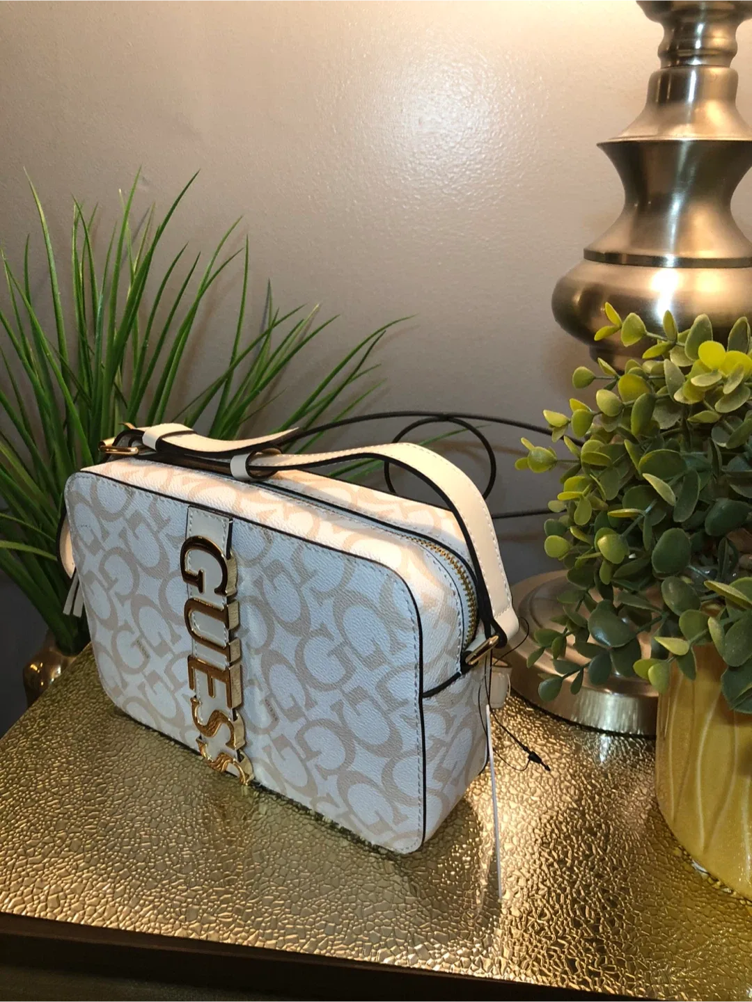 Guess Cream Crossbody Bag image indicator(4)