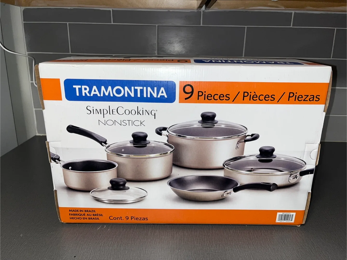 Tramontina Simple Cooking Nonstick 9-Piece Set thumbnail