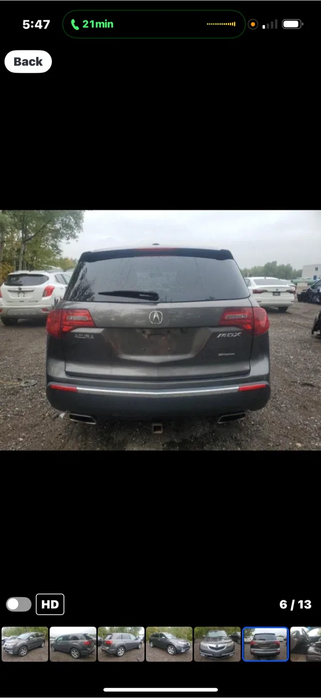 Acura MDX SUV image indicator(6)