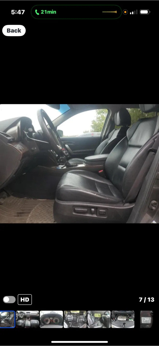 Acura MDX SUV image indicator(7)