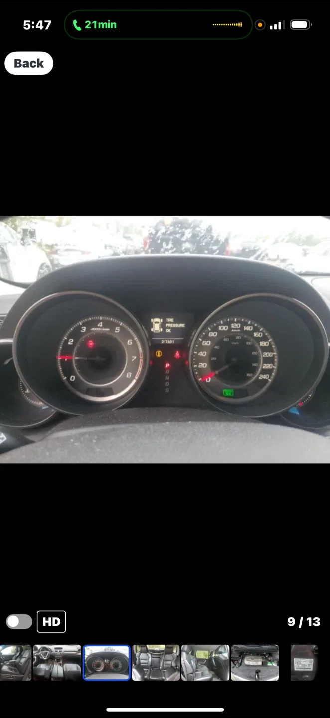 Acura MDX SUV image indicator(9)