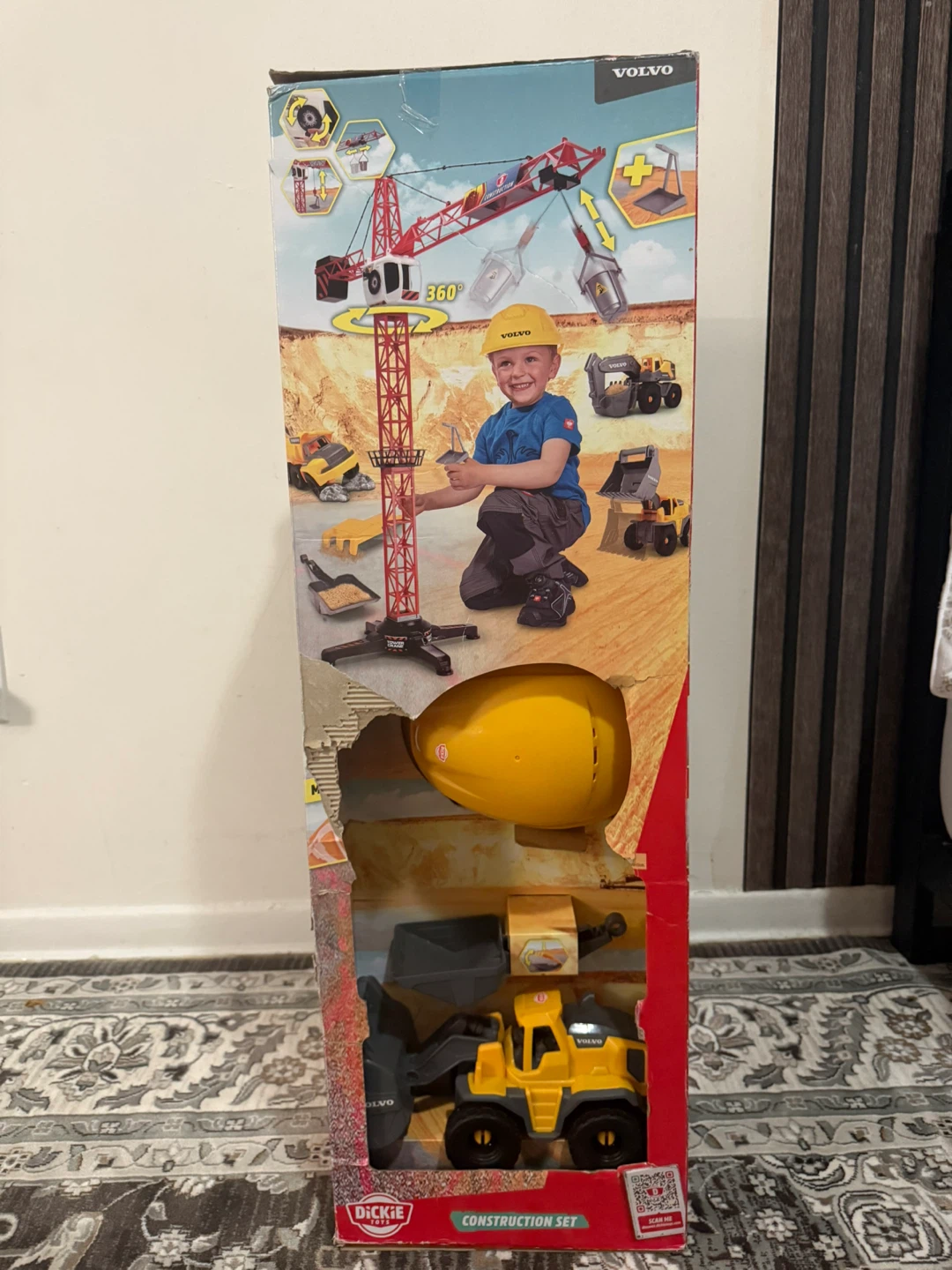 Volvo Dickie Toys Construction Set - New in Box!