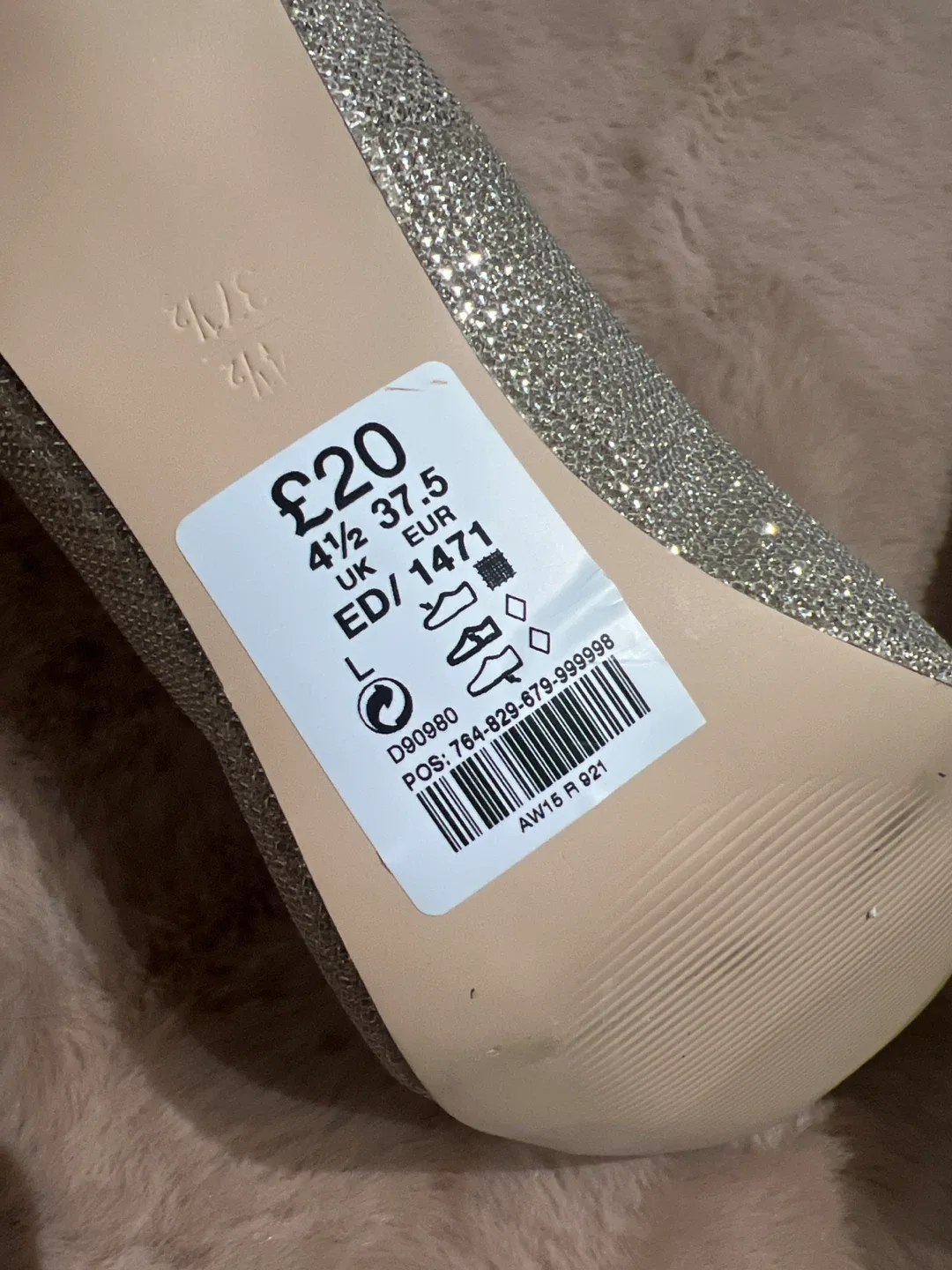 Next Sparkly Heels - Size 73.5 image indicator(4)