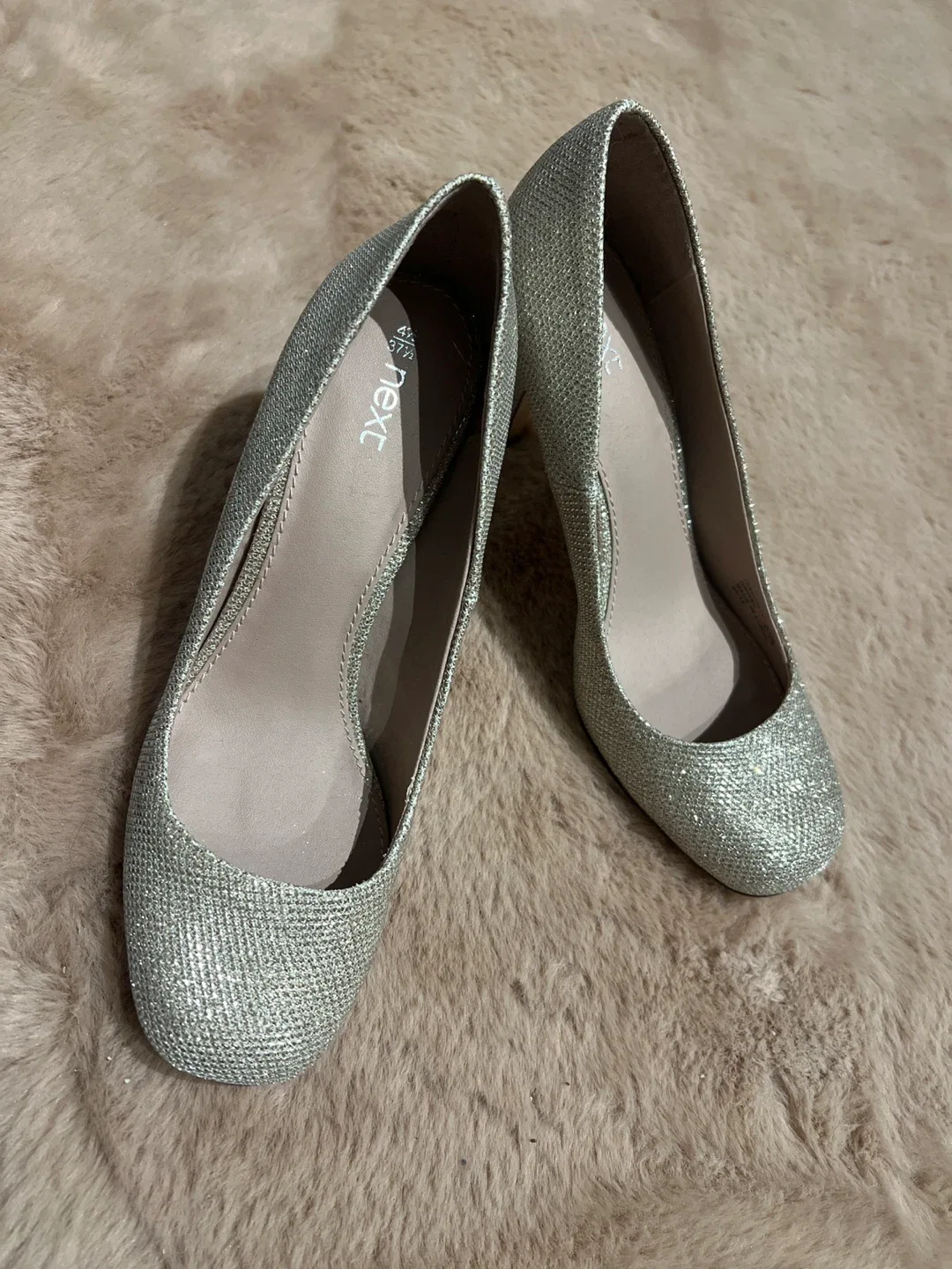 Next Sparkly Heels - Size 73.5 thumbnail