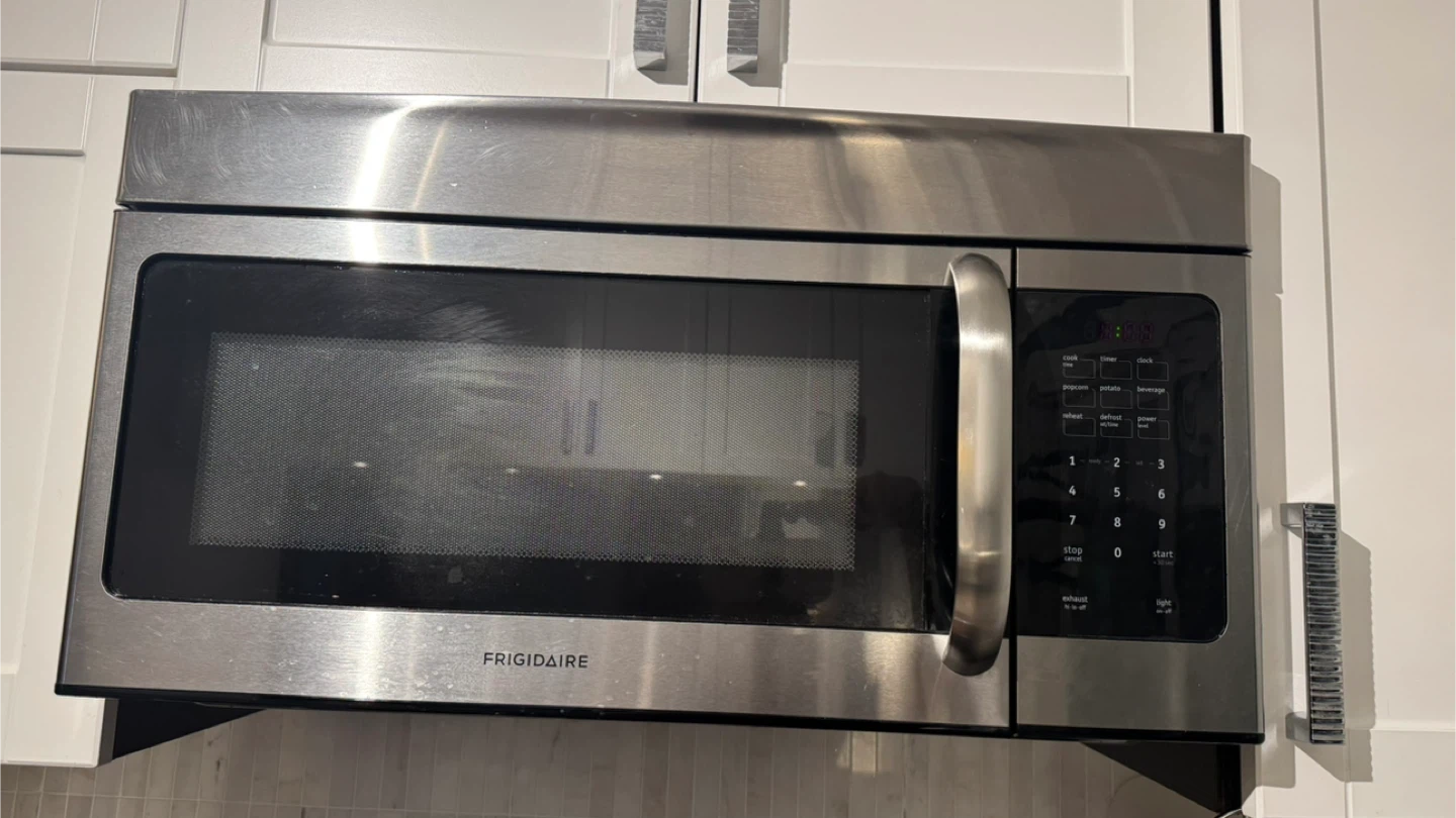 Moving sale❗️Frigidaire Stainless Steel Over-the-Range Microwave