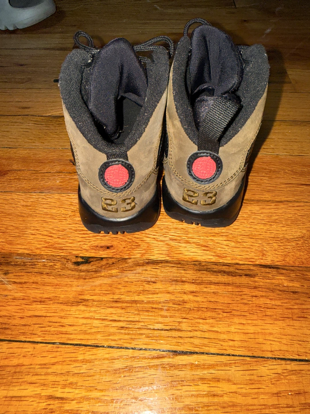 Jordan 9 Retro Black/University Red Boots - photo 3