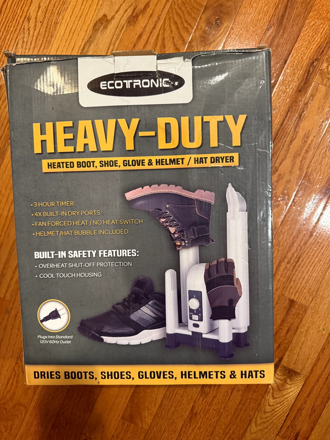 Ecotronic Heavy-Duty Boot, Shoe, Glove & Helmet Dryer