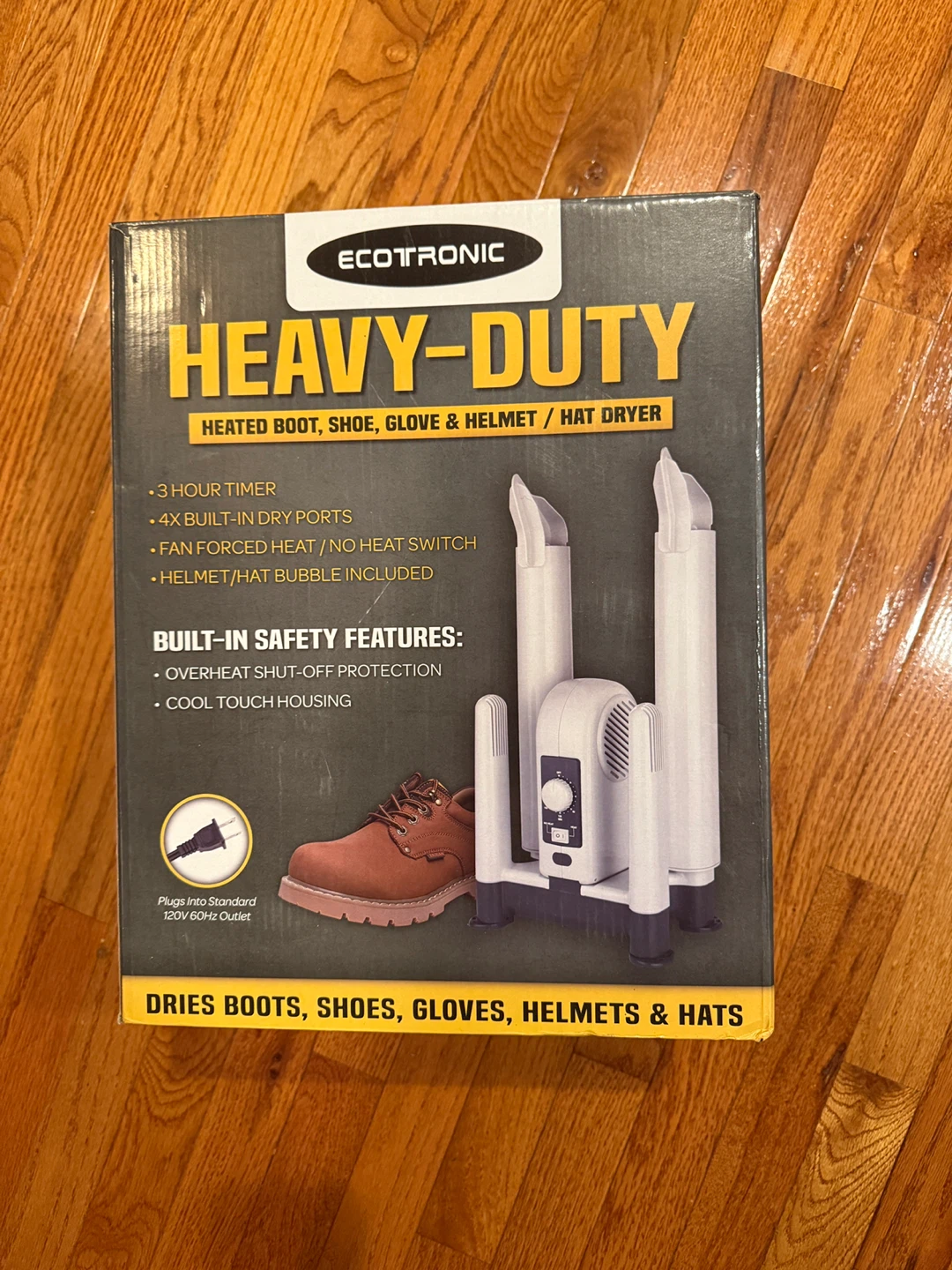 Ecotronic Heavy-Duty Boot, Shoe, Glove & Helmet Dryer - photo 2