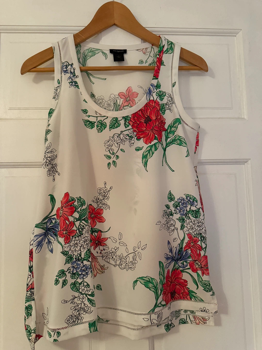 Ann Taylor Floral Tank Top - Size XS
