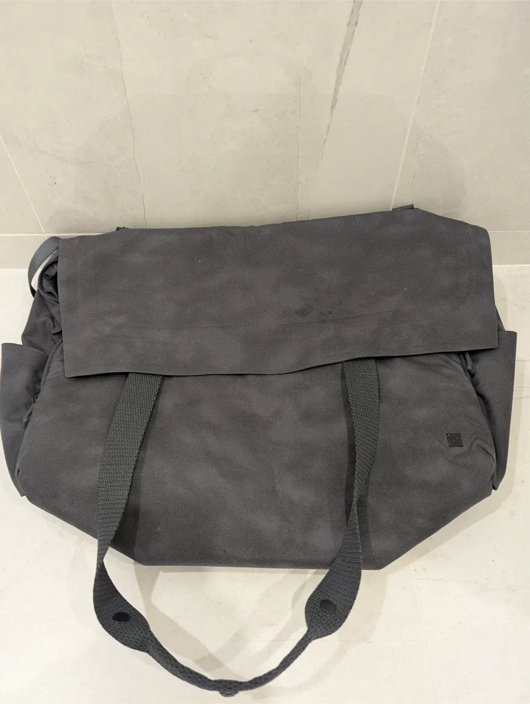 Lululemon Black OS Messenger Bag image indicator(6)