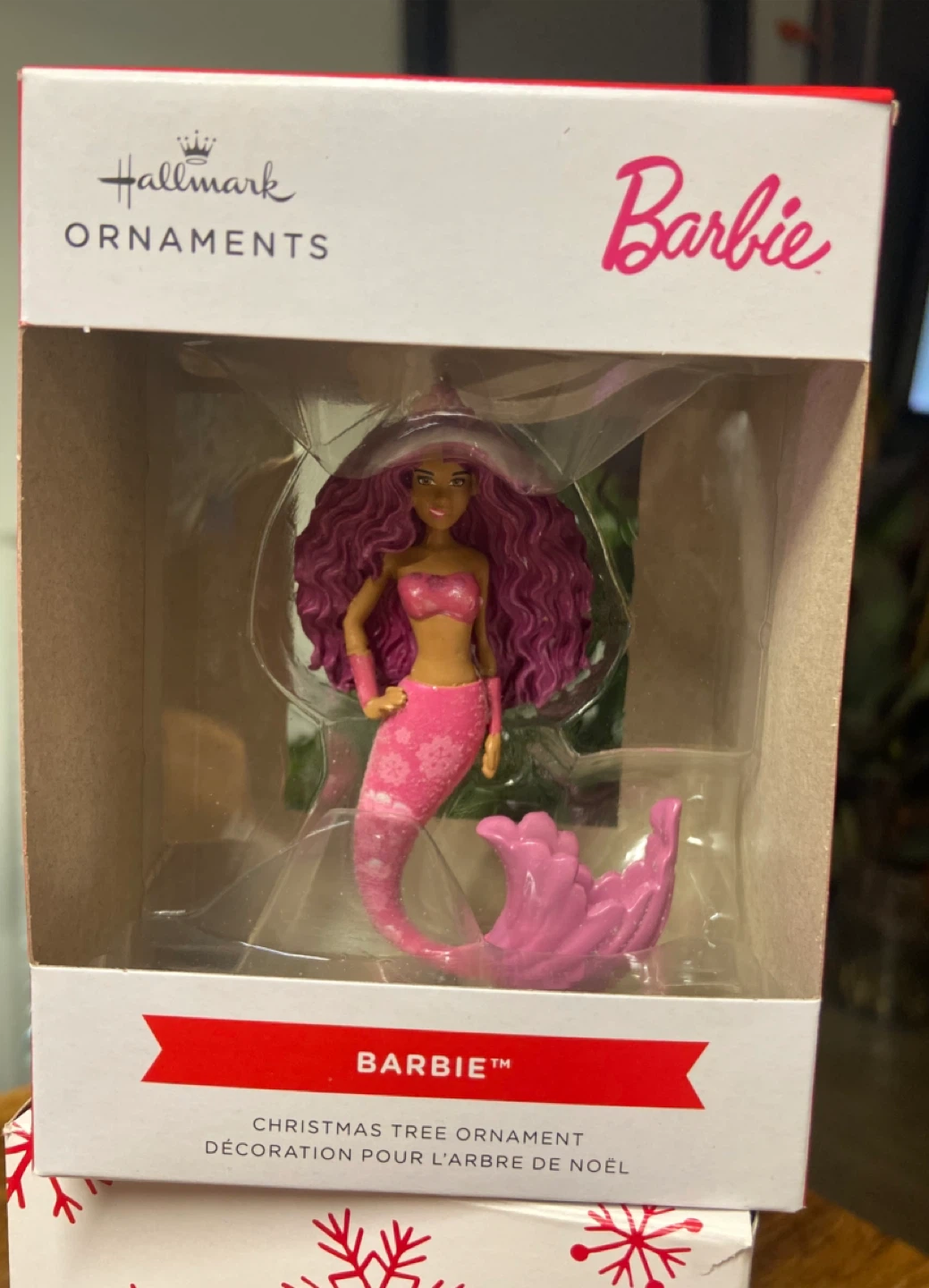 NEW Hallmark Barbie Mermaid Christmas Tree Ornament