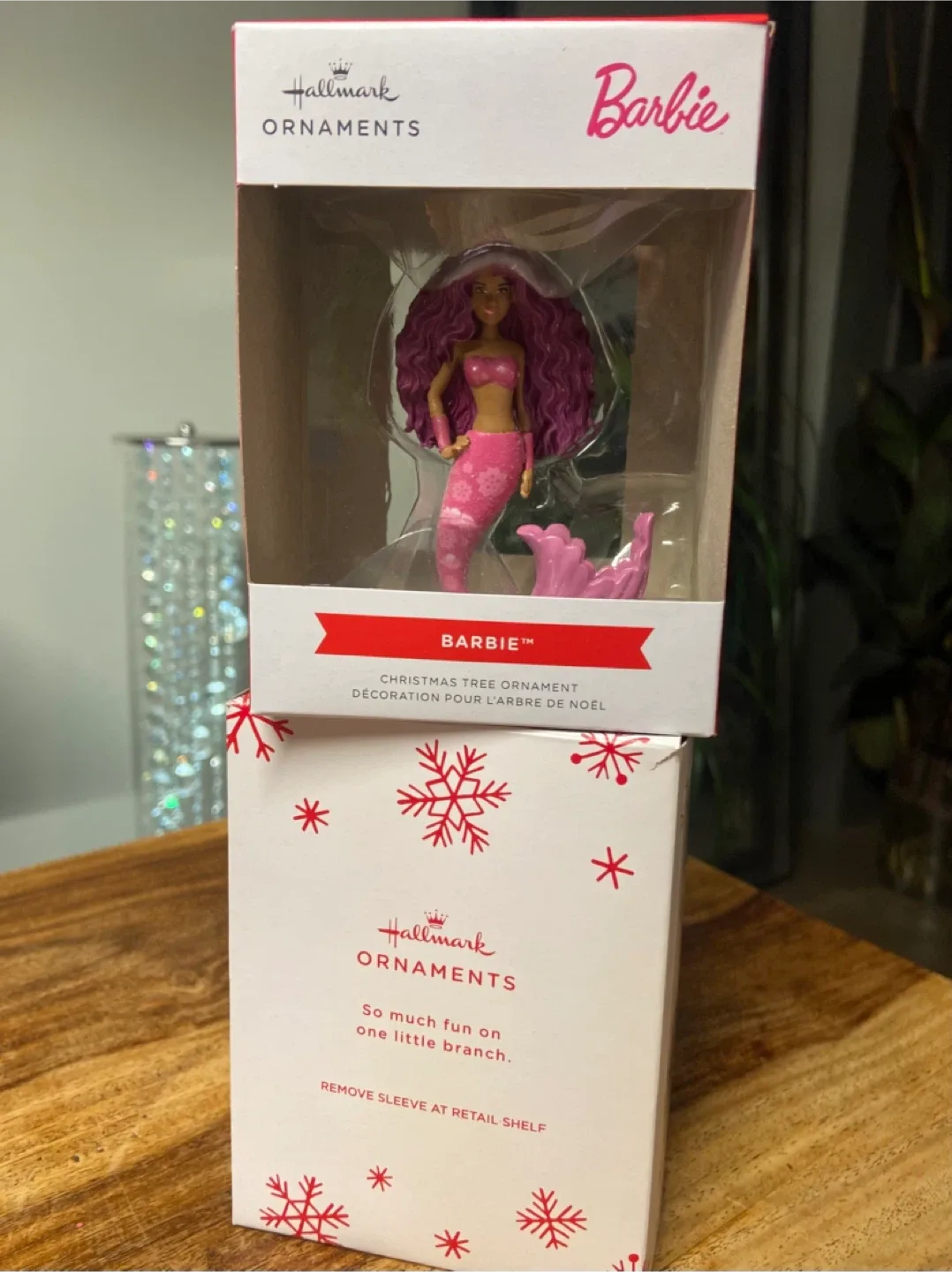 NEW Hallmark Barbie Mermaid Christmas Tree Ornament image indicator(2)