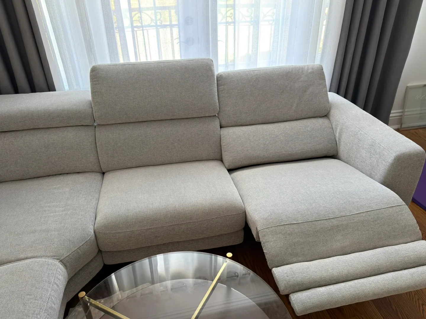 Mobilia Emilia Reclining Sectional Sofa (Left Side) image indicator(2)