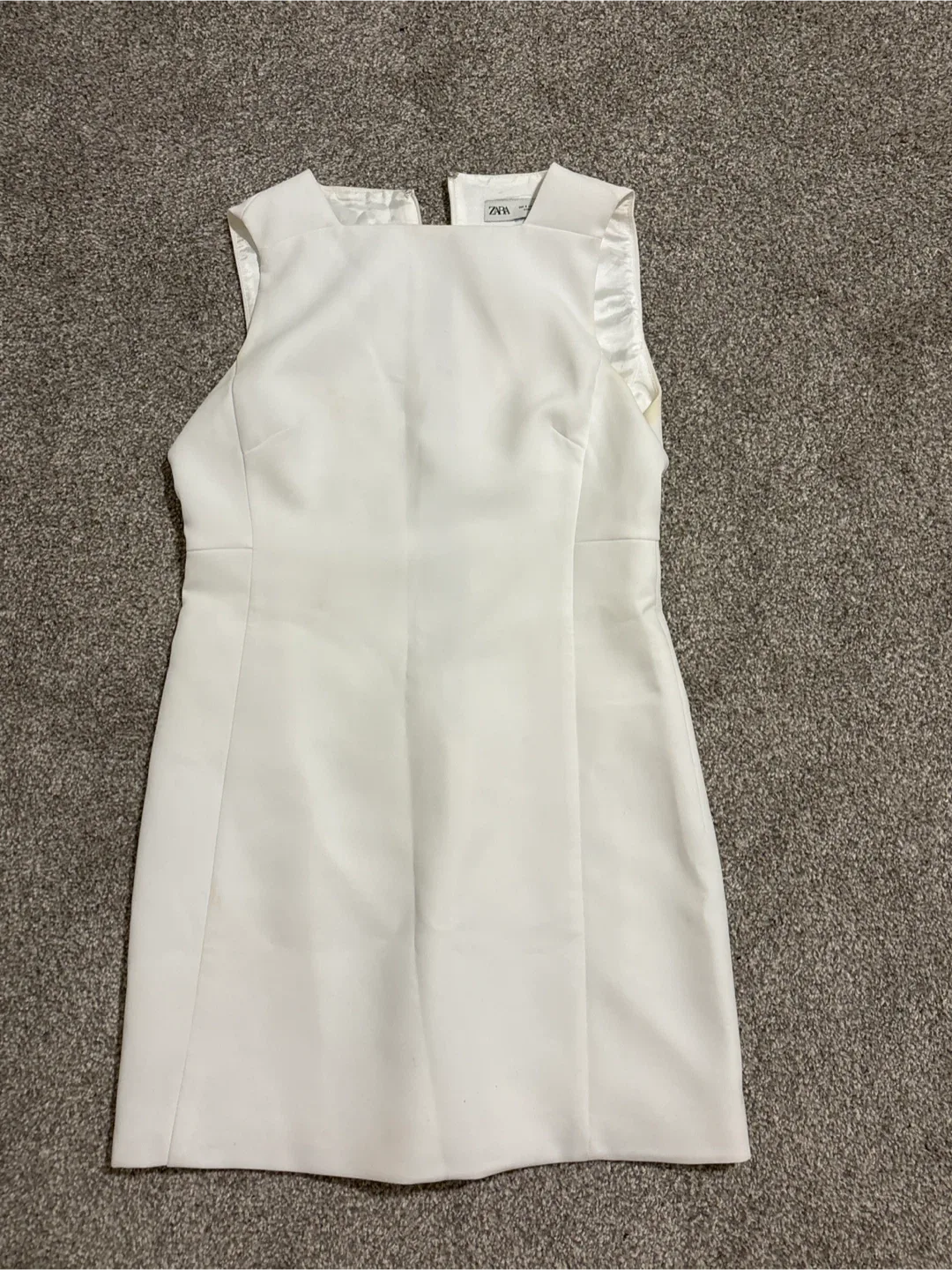 Zara White Dress