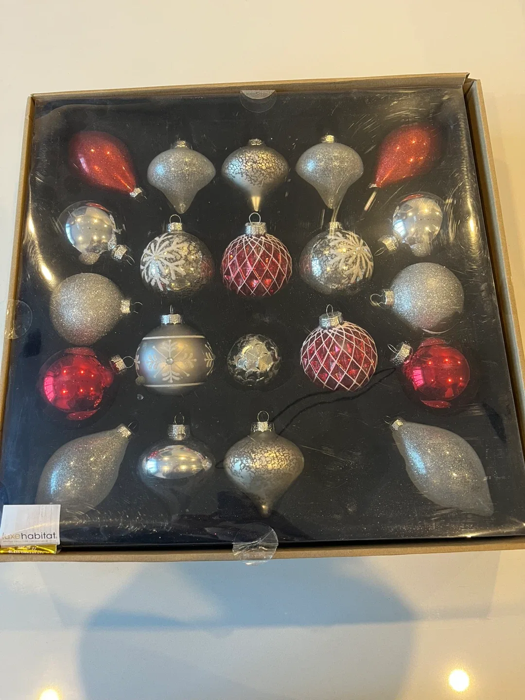 Luxe Habitat Christmas Ornament Set