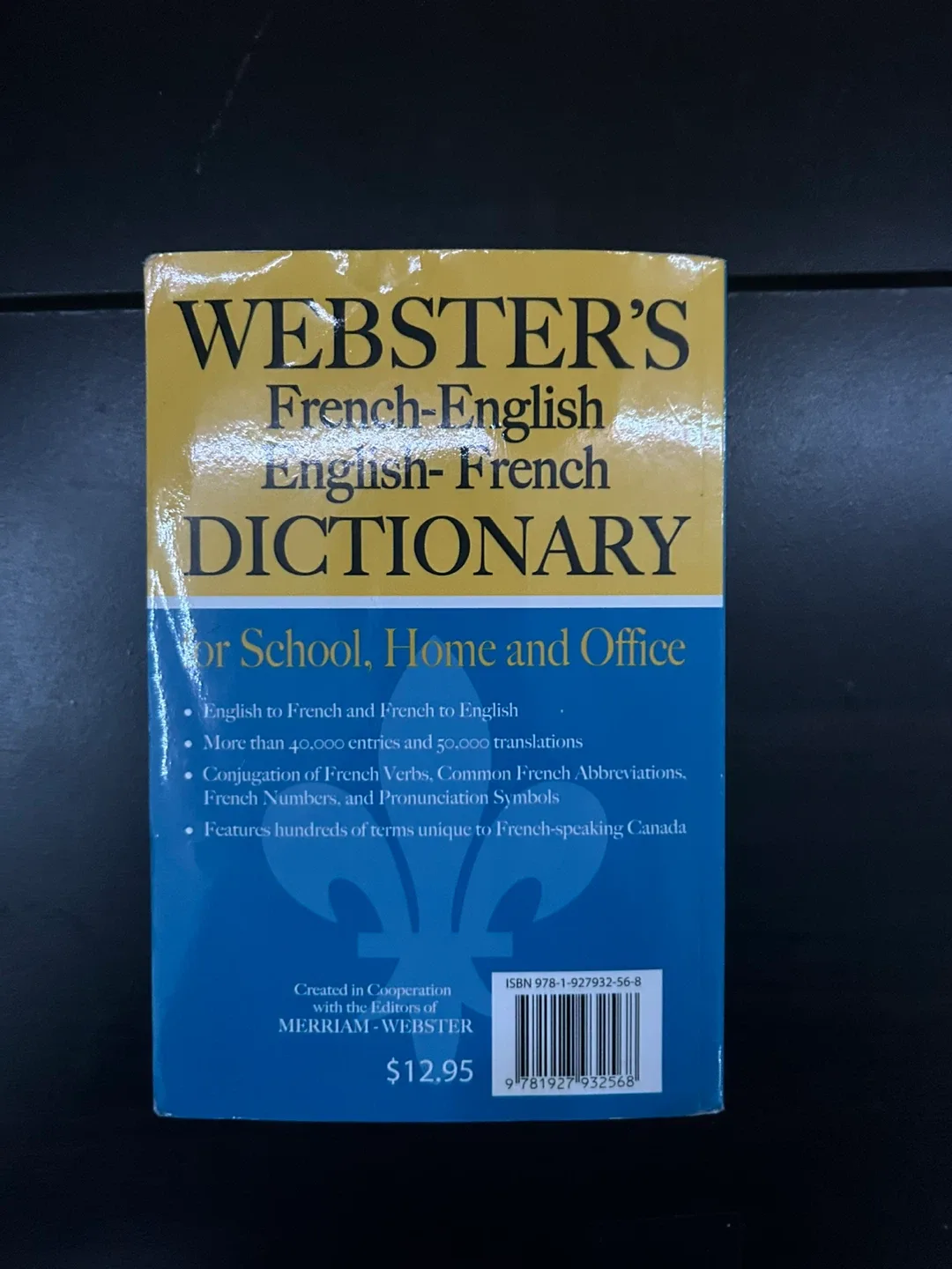 Webster's French-English Dictionary image indicator(2)
