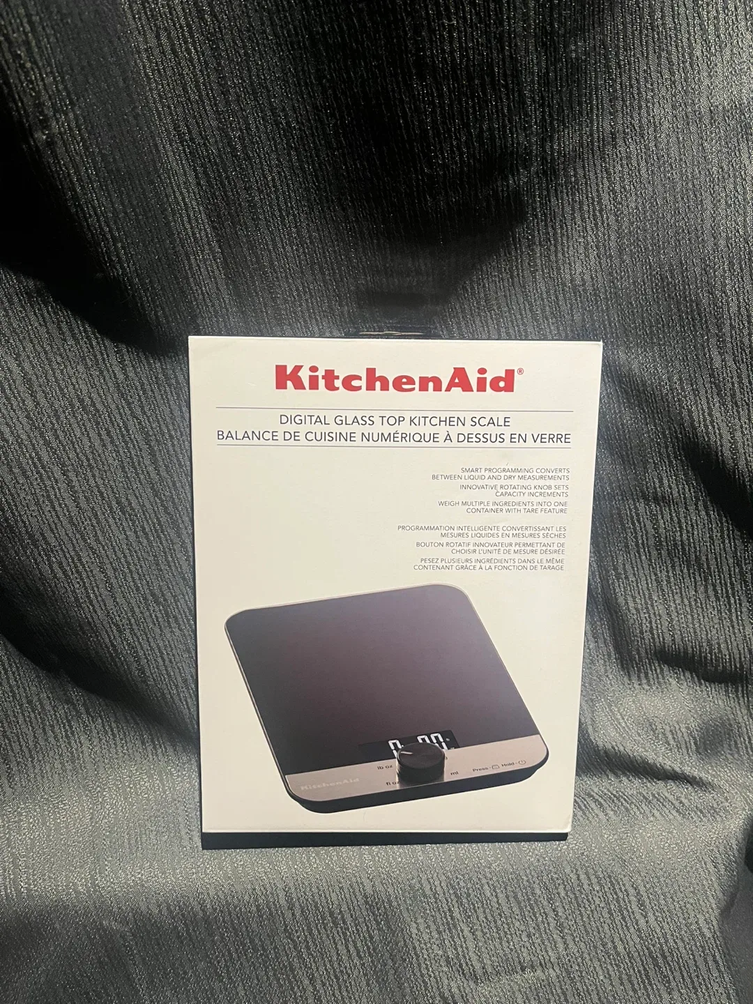 New KitchenAid Digital Glass Top Kitchen Scale thumbnail