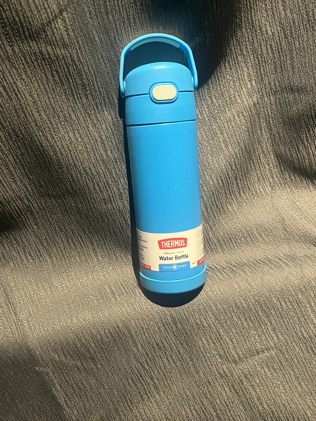Thermos Water Bottle - Blue thumbnail