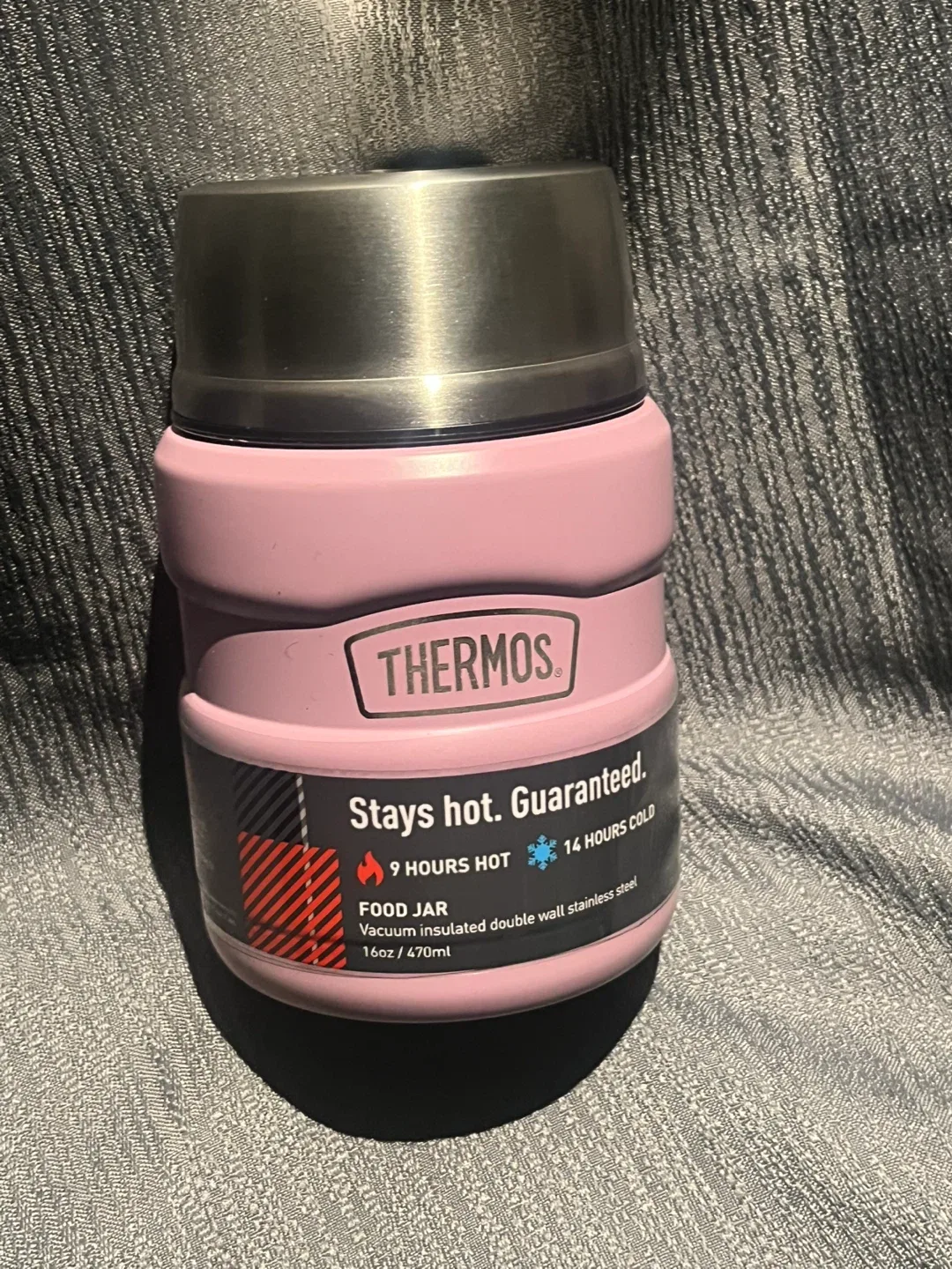 Thermos Food Jar - Pink, 16oz thumbnail