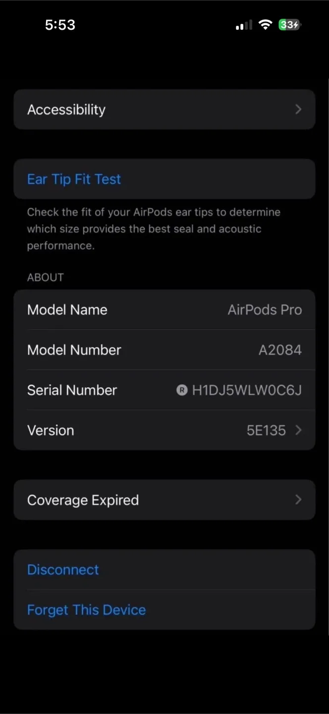 Airpods Pro 1 Right Side Genuine Guarantee image indicator(2)