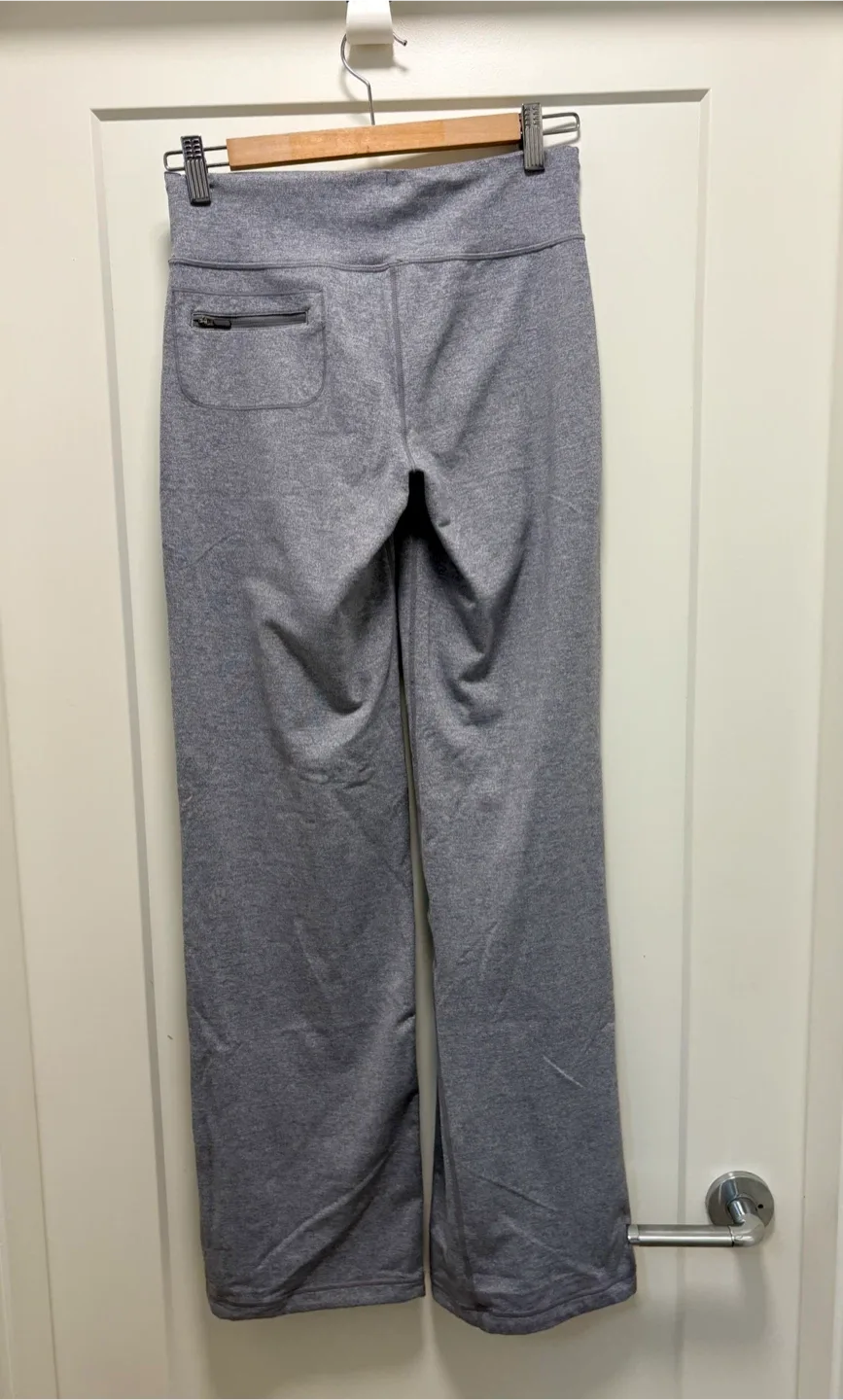 Lululemon Heathered Grey Groove Pants image indicator(2)