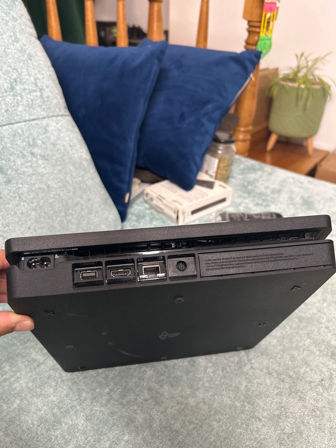 PlayStation 4 Slim with 2 Controllers - photo 3