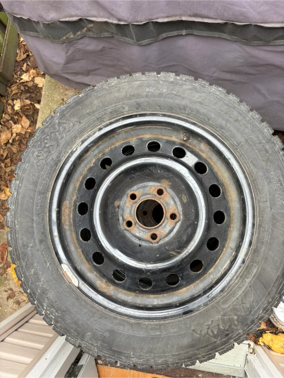 Set of Hercules Avalanche Winter Tires 215/55R16 -$400 image indicator(2)