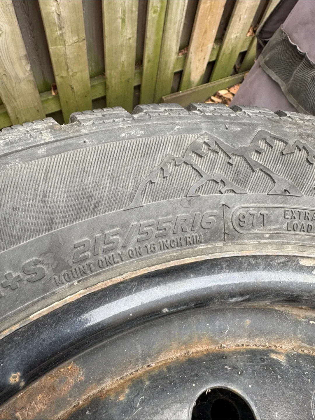Set of Hercules Avalanche Winter Tires 215/55R16 -$400 image indicator(3)