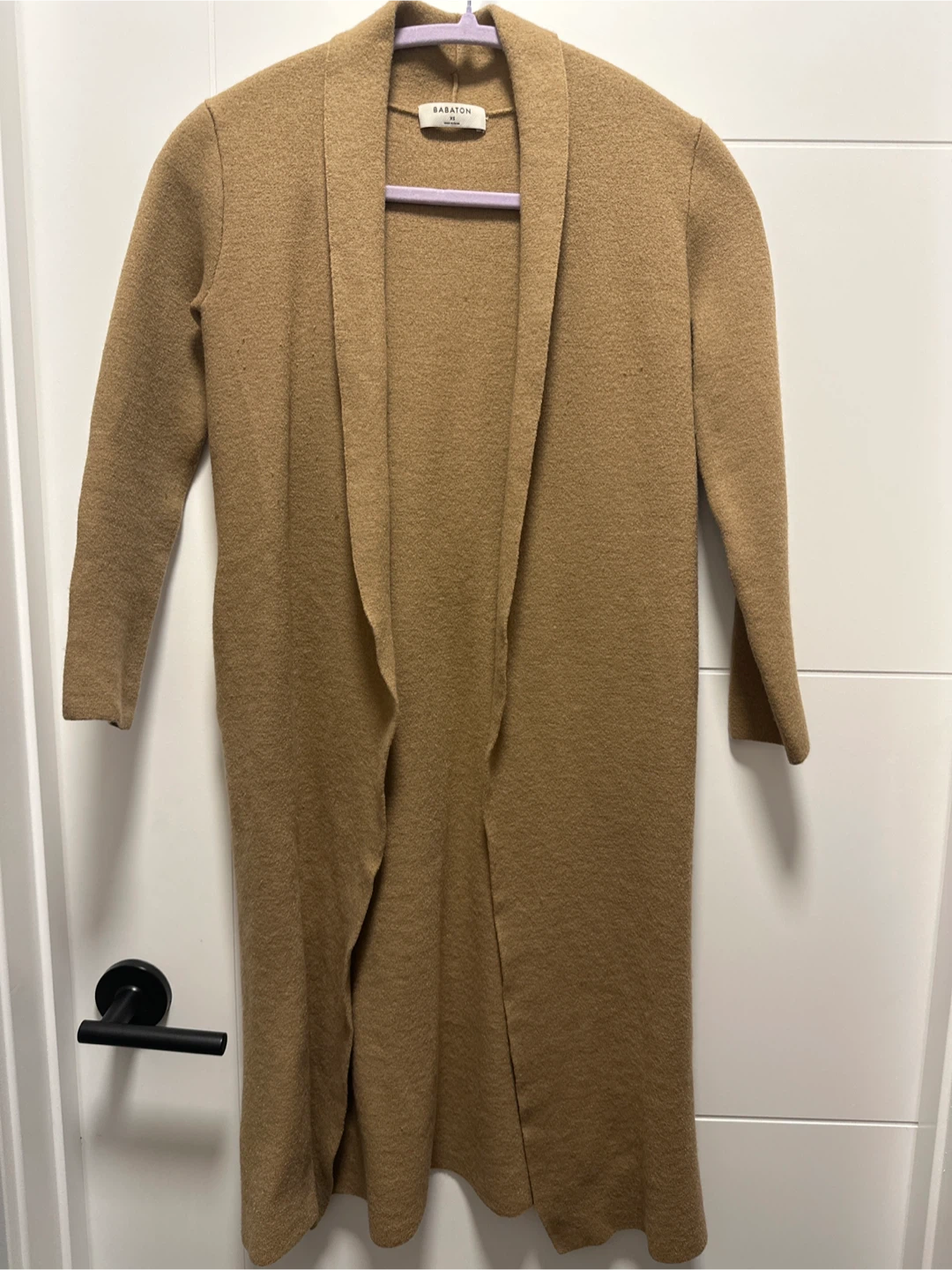 Wool Babaton XS Taupe Cardigan
