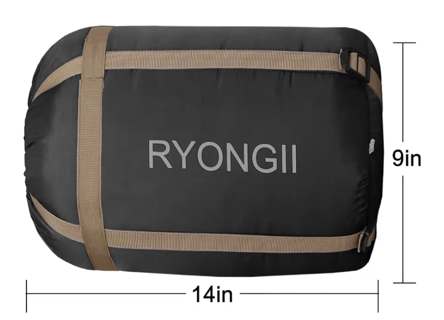 RYONGII Sleeping Bag 32°F - Lightweight, Waterproof image indicator(3)