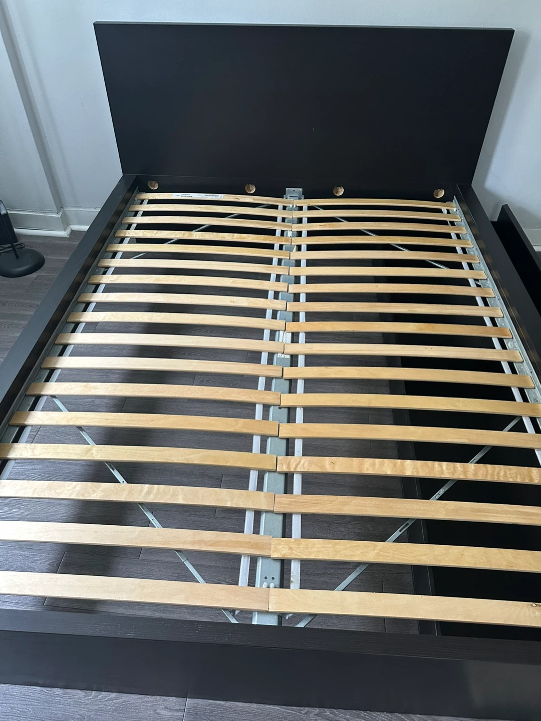 Black Bed Frame - 2 Drawers -IKEA - photo 3