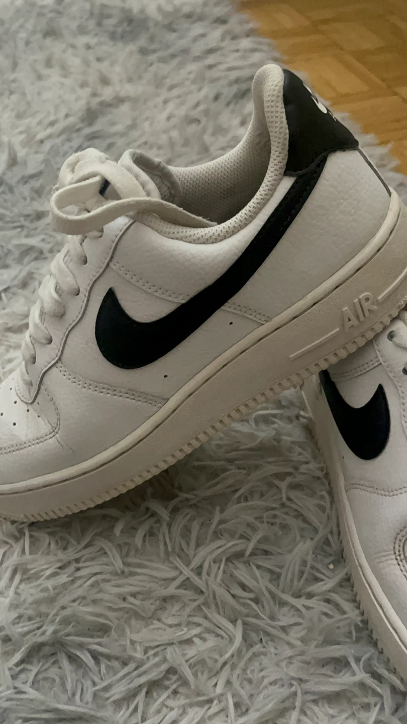 Nike Air Force 1 Sneakers - White & Black - photo 2