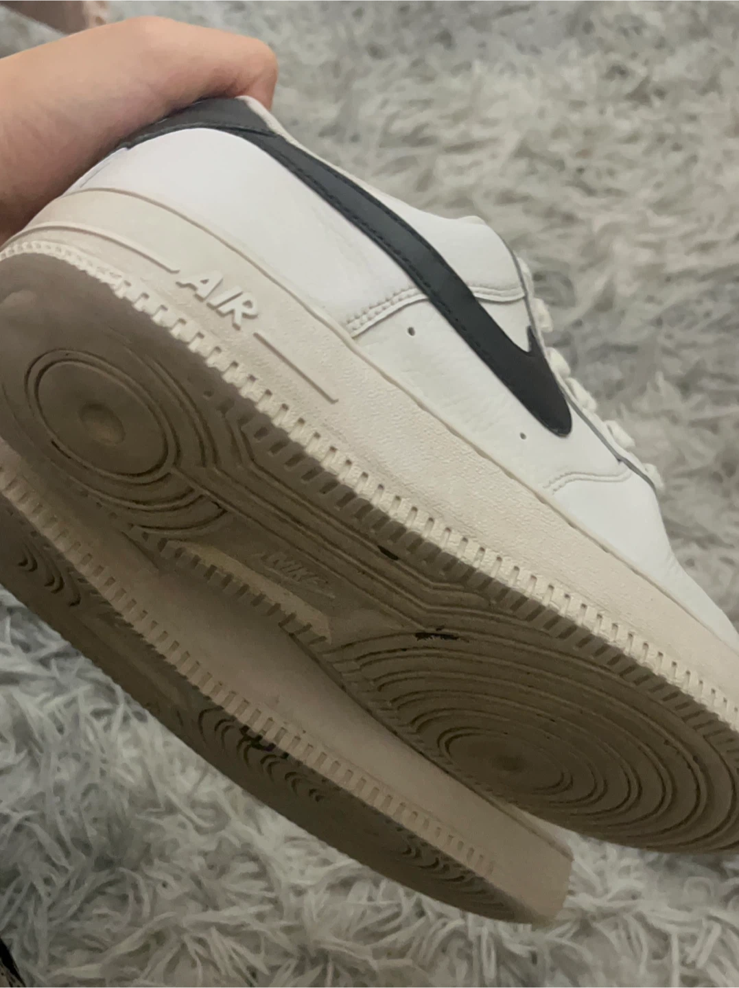 Nike Air Force 1 Sneakers - White & Black - photo 3