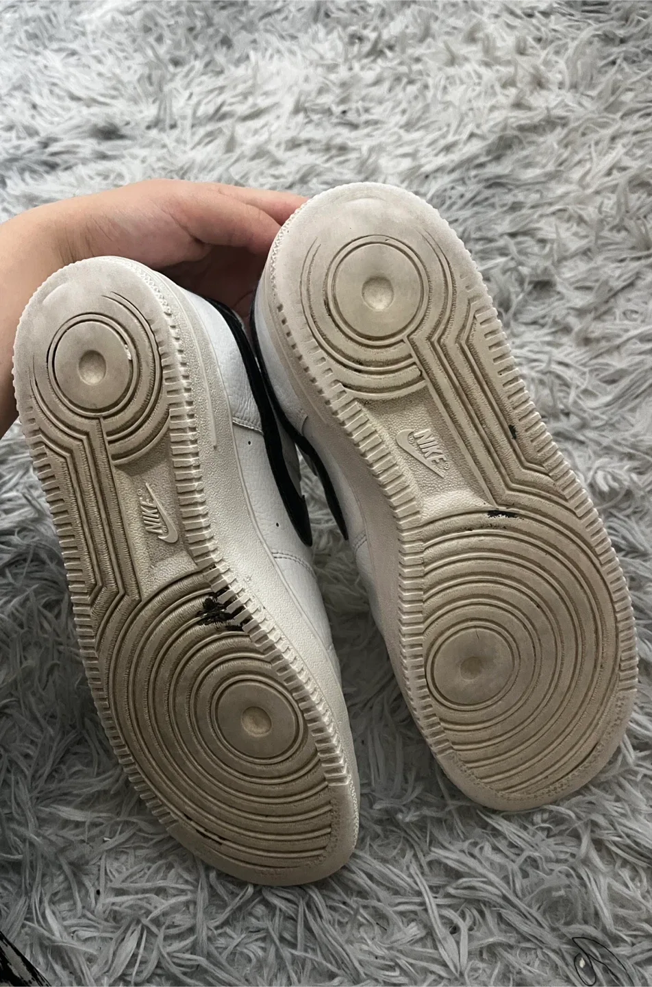 Nike Air Force 1 Sneakers - White & Black image indicator(5)