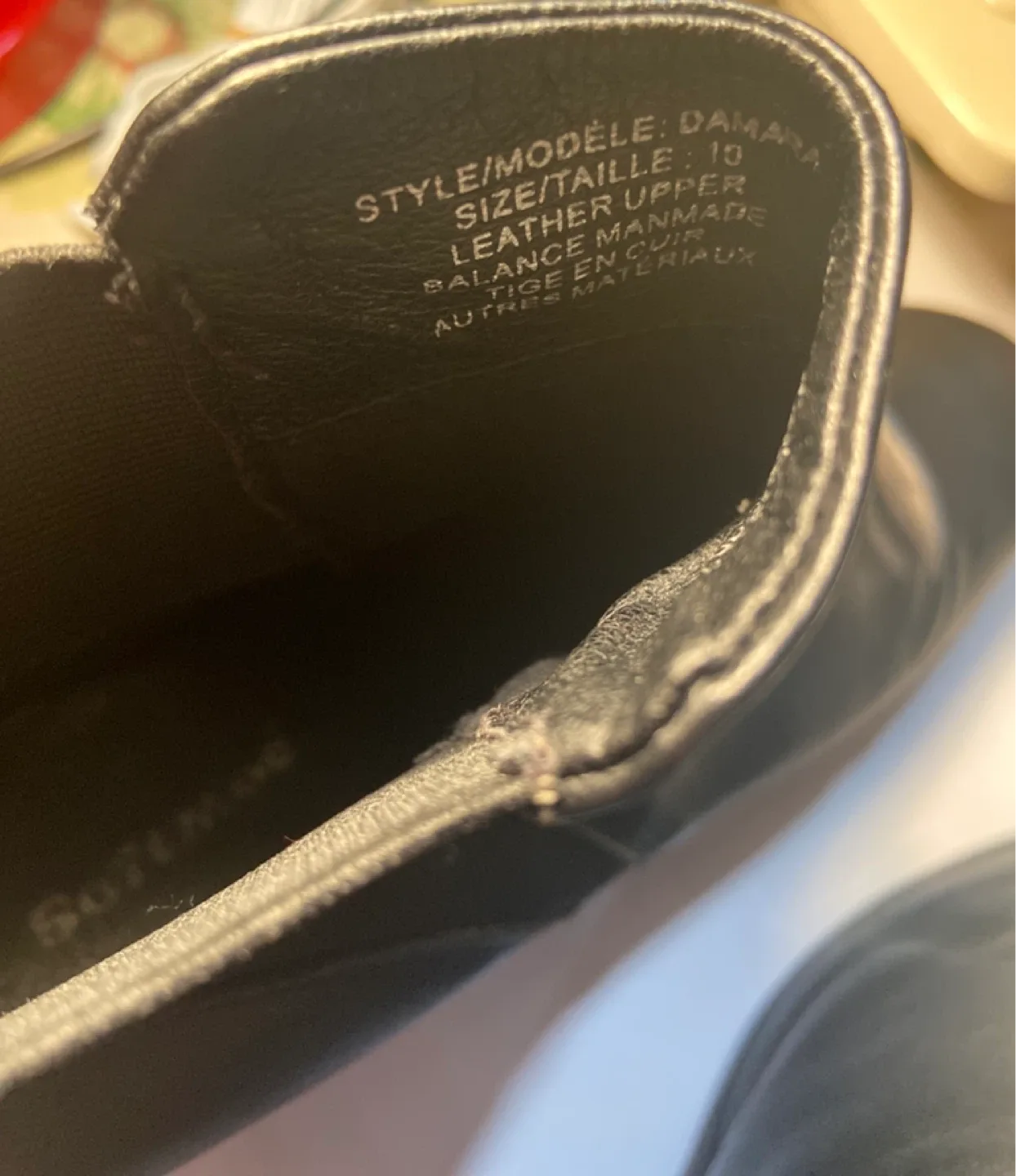 SoftMoc Damara Black Leather Ankle Boots - Size 10 image indicator(3)